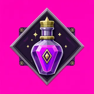 healing potion, rare accent design