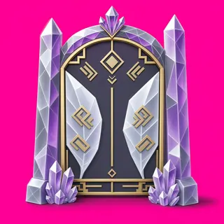 frosted gate