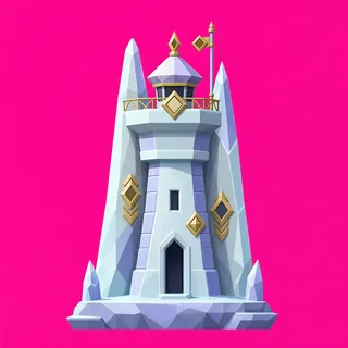 frosted watchtower