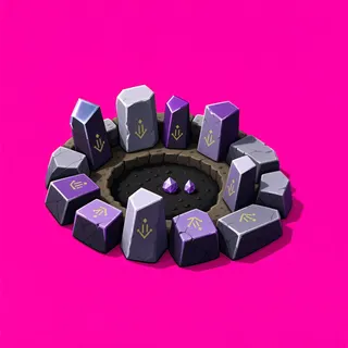 damaged campfire ring