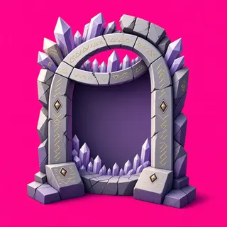 damaged archway