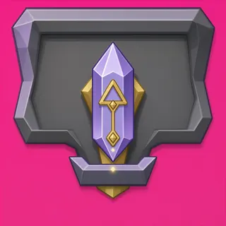 energy crystal, plain design