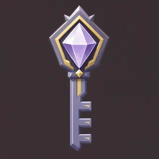 key, rare accent design