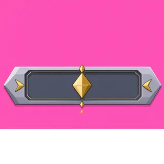 empty status bar frame, selected state
