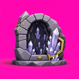 clean stone wall section