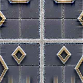 frosted dusty tiled floor