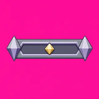 empty status bar frame, pressed state