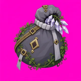 overgrown supply sack