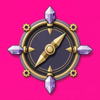 compass, ornate design