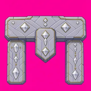 wall T junction, intact