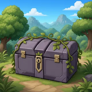 overgrown storage chest