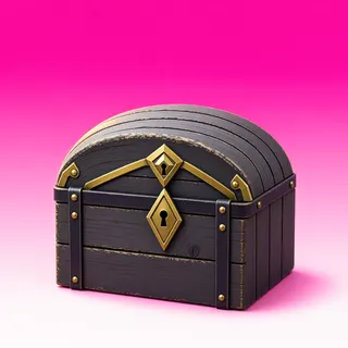 weathered storage chest