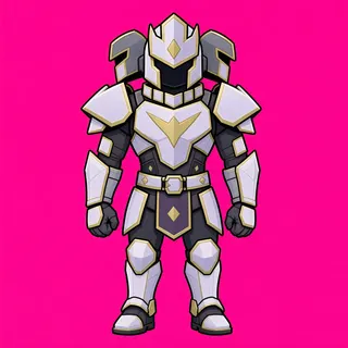 original adult armored enemy, facing south