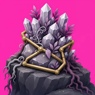 overgrown resource deposit