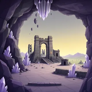ancient landmark at daybreak