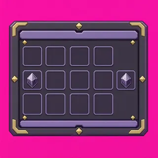 empty inventory panel, disabled-muted state