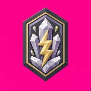 lightning bolt, rare accent design