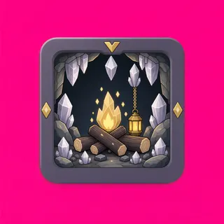 campfire, rare accent design