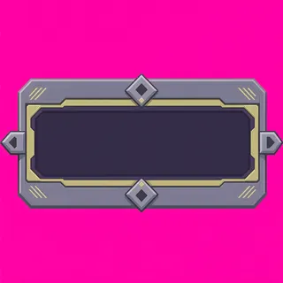 empty dialogue frame, keyboard-focused state