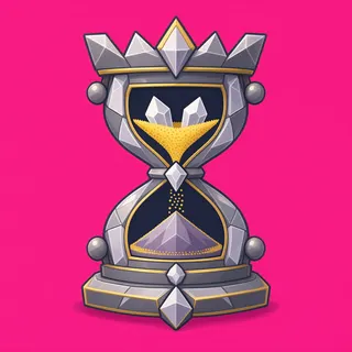 hourglass, ornate design