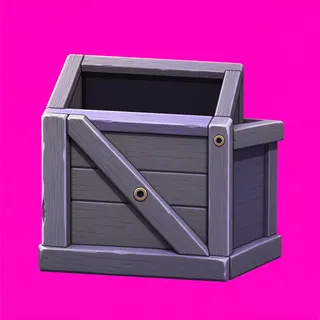 weathered wooden crate