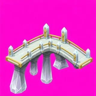 frosted small bridge