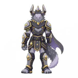 original adult beast enemy, facing north