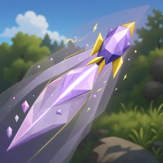 projectile trail
