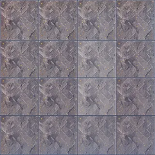 damp dusty tiled floor