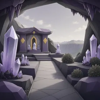hidden shrine at daylight