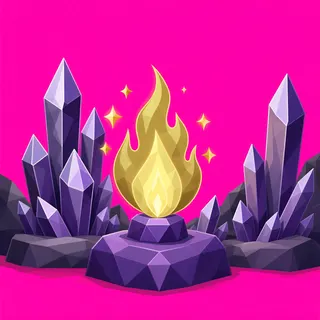 small flame