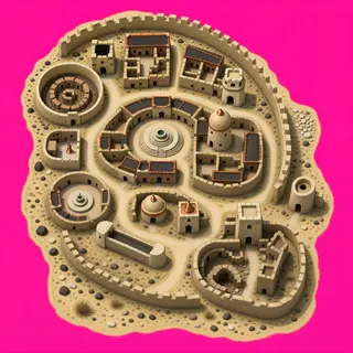 dust patch, dense arrangement