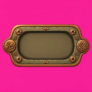 empty inventory panel, pressed state