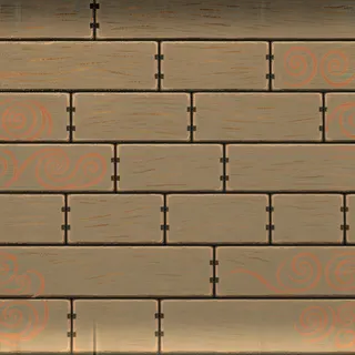 clean weathered plank floor