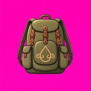 backpack, rare accent design