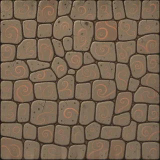 damp rough stone floor