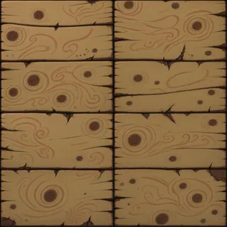 damaged weathered plank floor