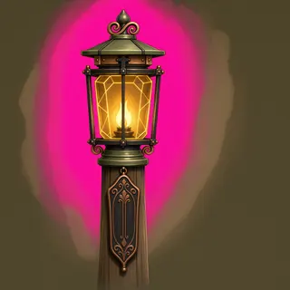 clean lantern post
