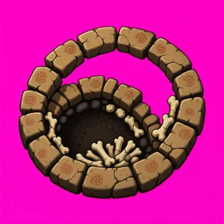 damaged campfire ring