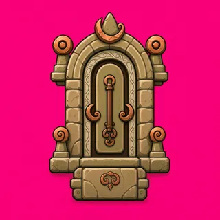door, ornate design