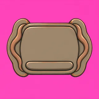 unlabelled button, disabled-muted state