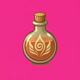 healing potion, plain design