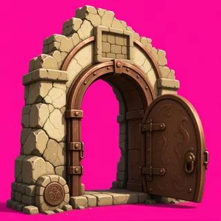 damaged gate
