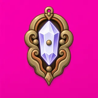 energy crystal, plain design