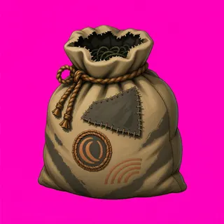 damaged supply sack