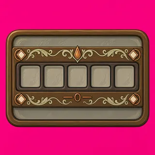 empty inventory panel, disabled-muted state