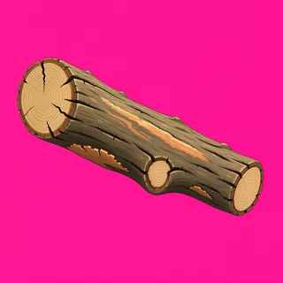 weathered fallen log