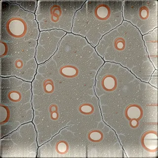 frosted rough stone floor