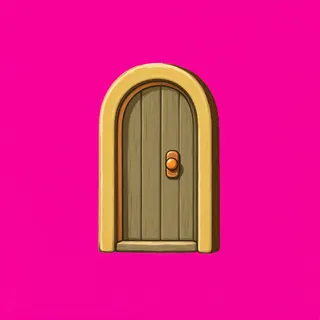 door, plain design