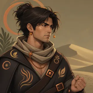 original adult ranger, determined expression